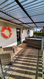Terrasse - Krabbenfischer - Top-Hundeurlaub