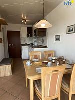 Küche / Küchenzeile - Ferienwohnung 34 - Top-Hundeurlaub