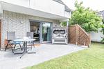 deichlodge, lodge.zwei, Terrasse - Ferienwohnung deichlodge, lodge.zwei - Top-Hundeurlaub