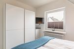 Deichlodge, Lodge.drei, Schlafzimmer 1 - deichlodge, lodge.drei - Top-Hundeurlaub