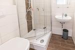 deichlodge lodge.fünf, Duschbad - Ferienwohnung deichlodge lodge.fünf - Top-Hundeurlaub