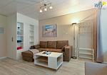 Wohnzimmer - Ferienwohnung 112 - Top-Hundeurlaub
