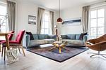 Wohnzimmer - Ferienhaus Seeadler 65 - Top-Hundeurlaub