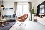 Wohnzimmer - Ferienhaus Seeadler 65 - Top-Hundeurlaub