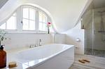 Badezimmer - Ferienhaus Seeadler 34 - Top-Hundeurlaub