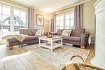 Wohnzimmer - Ferienhaus Haubenlerche 20 - Top-Hundeurlaub