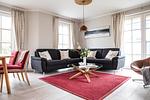 Wohnzimmer - Ferienhaus Seeadler 7 - Top-Hundeurlaub
