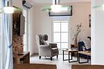 Wohnzimmer - Ferienhaus Schilfrohrsänger 18 - Top-Hundeurlaub