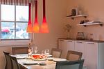 Küche / Küchenzeile - Ferienhaus Haubenlerche 52 - Top-Hundeurlaub