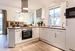 Küche / Küchenzeile - Ferienhaus Haubenlerche 40 - Top-Hundeurlaub