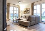 Wohnzimmer - Ferienhaus Haubenlerche 40 - Top-Hundeurlaub
