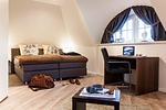 Schlafzimmer - Ferienhaus Haubenlerche 40 - Top-Hundeurlaub