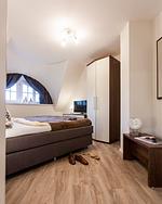 Schlafzimmer - Ferienhaus Haubenlerche 40 - Top-Hundeurlaub