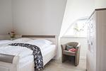 Schlafzimmer - Ferienhaus Seeadler 24 - Top-Hundeurlaub