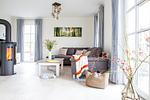 Kamin-/Ofen - Ferienhaus Schilfrohrsänger 31 - Top-Hundeurlaub
