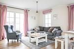 Wohnzimmer - Ferienhaus Seeschwalbe 60 - Top-Hundeurlaub