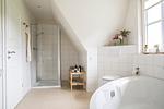 Badezimmer - Ferienhaus Seeschwalbe 60 - Top-Hundeurlaub
