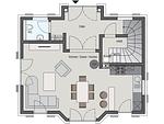 Grundriss - Ferienhaus Seeschwalbe 60 - Top-Hundeurlaub