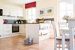 Küche / Küchenzeile - Ferienhaus Schilfrohrsänger 48 - Top-Hundeurlaub