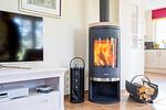 Kamin-/Ofen - Ferienhaus Schilfrohrsänger 48 - Top-Hundeurlaub
