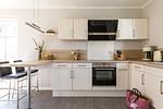Küche / Küchenzeile - Ferienhaus Schilfrohrsänger 36 - Top-Hundeurlaub