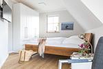 Schlafzimmer - Ferienhaus Schilfrohrsänger 36 - Top-Hundeurlaub