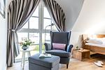 Schlafzimmer - Ferienhaus Schilfrohrsänger 36 - Top-Hundeurlaub