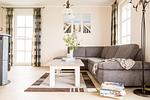 Wohnzimmer - Ferienhaus Schilfrohrsänger 30 - Top-Hundeurlaub