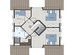 Grundriss - Ferienhaus Schilfrohrsänger 30 - Top-Hundeurlaub
