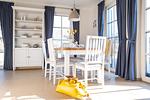 Wohnzimmer - Ferienhaus Schilfrohrsänger 6 - Top-Hundeurlaub
