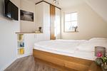 Schlafzimmer - Ferienhaus Schilfrohrsänger 6 - Top-Hundeurlaub