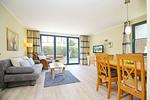 Blick zur Terrasse - Wohnung 13-4 - Top-Hundeurlaub