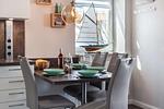 Küche / Küchenzeile - FeWo5: Balk,Meerbl,Sauna,Schwbad - Top-Hundeurlaub