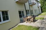 Terrasse - Poeler Strandfloh - Top-Hundeurlaub