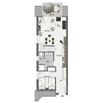 Grundriss 1. Obergeschoss - Wohnung 15-5 - Top-Hundeurlaub