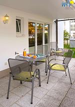 Terrasse - Ferienwohnung Sonnenschein - Top-Hundeurlaub