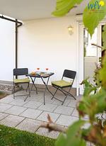 Terrasse - Ferienwohnung Sonnenschein - Top-Hundeurlaub