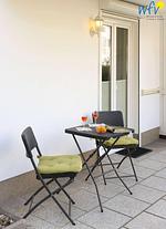 Terrasse - Ferienwohnung Sonnenschein - Top-Hundeurlaub