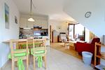 Wohnzimmer - Meeresgruss Seehase ( oben links ) - Top-Hundeurlaub