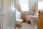 Badezimmer - Meeresgruss Seehase ( oben links ) - Top-Hundeurlaub