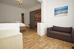 Schlafzimmer - FeWo 01: Terrasse und Gartennutzung, Sauna- u. Schwimmbadnutzung - Top-Hundeurlaub