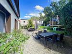 Terrasse - FeWo 01: Terrasse und Gartennutzung, Sauna- u. Schwimmbadnutzung - Top-Hundeurlaub