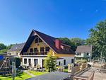 Hauptansicht - FeWo 01: Terrasse und Gartennutzung, Sauna- u. Schwimmbadnutzung - Top-Hundeurlaub