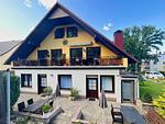 Hauptansicht - FeWo 02: Terrasse und Gartennutzung, Sauna- u. Schwimmbadnutzung - Top-Hundeurlaub