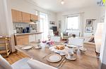 Wohnzimmer - Ferienwohnung 8 - Top-Hundeurlaub