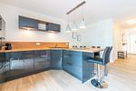 Küche mit Backofen und Spülmaschine - Wohnung 03 - Top-Hundeurlaub
