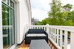Balkon mit Sitzgruppe - Wohnung 06 - Top-Hundeurlaub