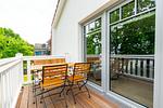 Balkon mit Sitzgruppe - Wohnung 06 - Top-Hundeurlaub