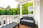 Balkon mit Sitzgruppe - Wohnung 04 - Top-Hundeurlaub