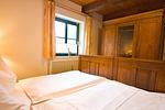 Schlafzimmer - Haus R: Terrasse, Garten - Top-Hundeurlaub